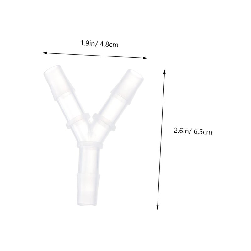 Garden Hose Connectors Tee Joints 10pcs 4 8X6 5CM Plastic Easy Installation Water Fitting - Image 3