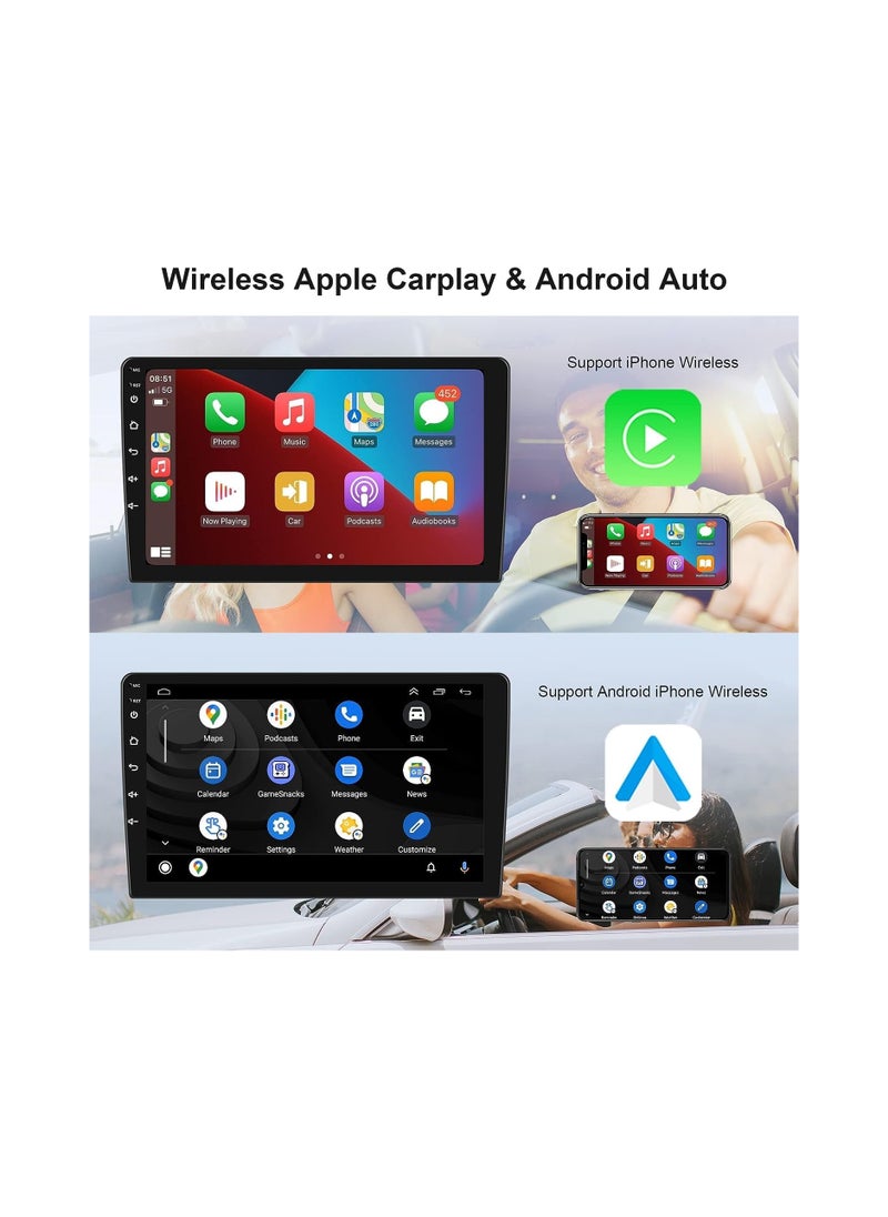 SHEZA STAR Android Car Stereo for TOYOTA RAV4 20072008 2009 2010 2011 2012 4GB RAM 64GB ROM 10 Inch Support Apple Carplay, MirrorLink WiFi BT, IPS Touch Screen with AHD Camera Included  - Image 3