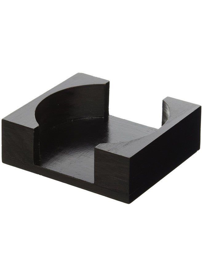 Thirstystone Dark Walnut Wooden Coaster Holder For Round Coasters 4.5 X 4.5