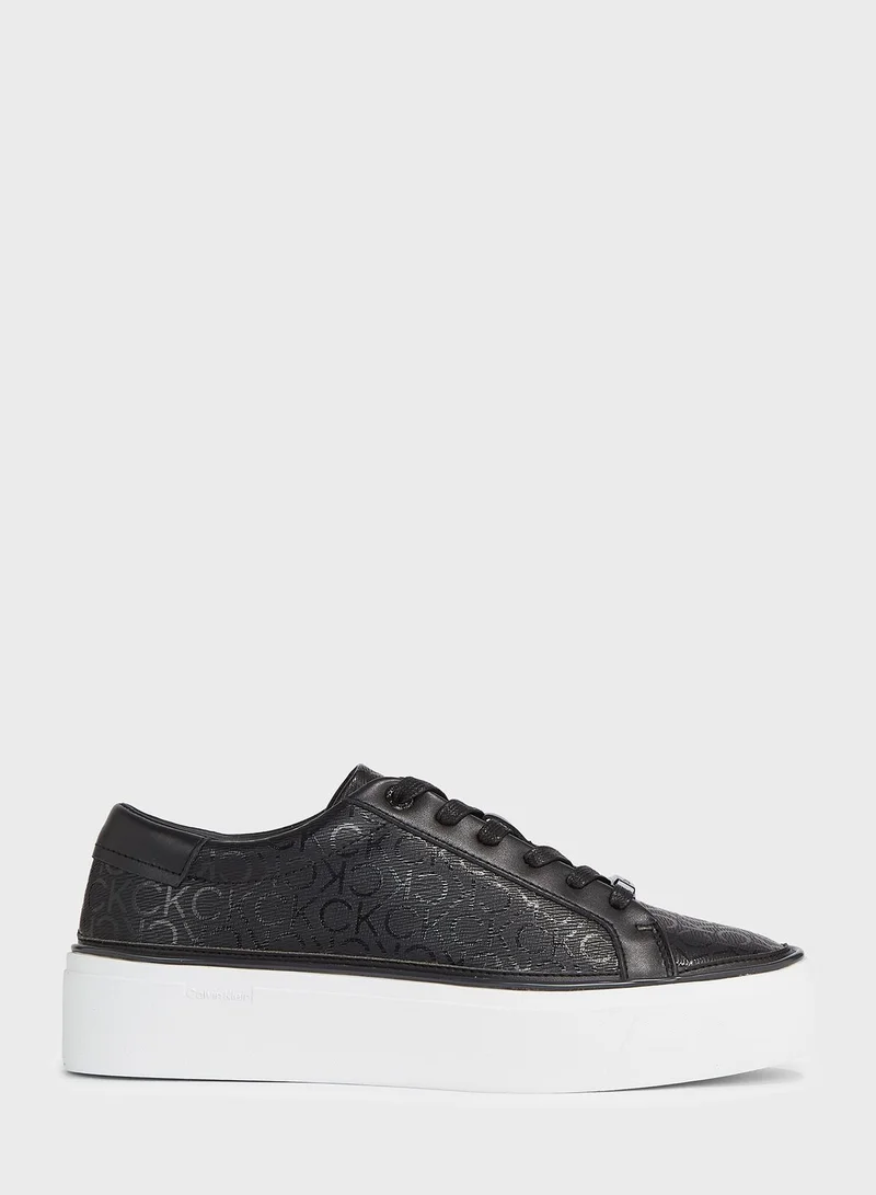 CALVIN KLEIN Essential Cupsole Lace Up Low Top Sneakers