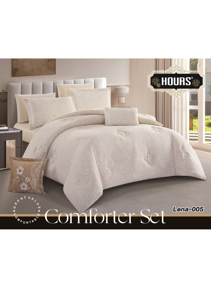 هورس مفرش شتوي محفر   وجه مخمل ووجه فرو ناعم