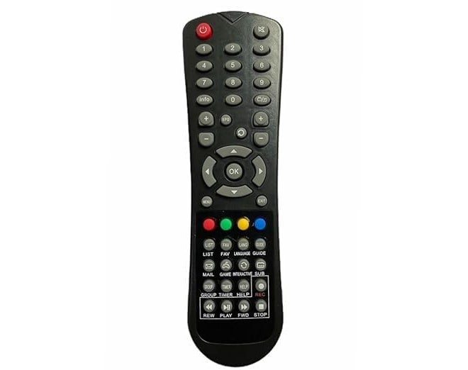 ALERHA Set Top Box Remote No. 358 (with Recording), Compatible/Replacement for Siti Cable Set Top Box Remote Control (Exactly Same Remote Will Only Work) - Image 1