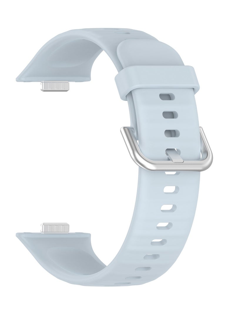 HW - 4 PCS Strap for HUAWEI Watch Fit 3, Silicone Watchband Replacement Bracelet - Image 1