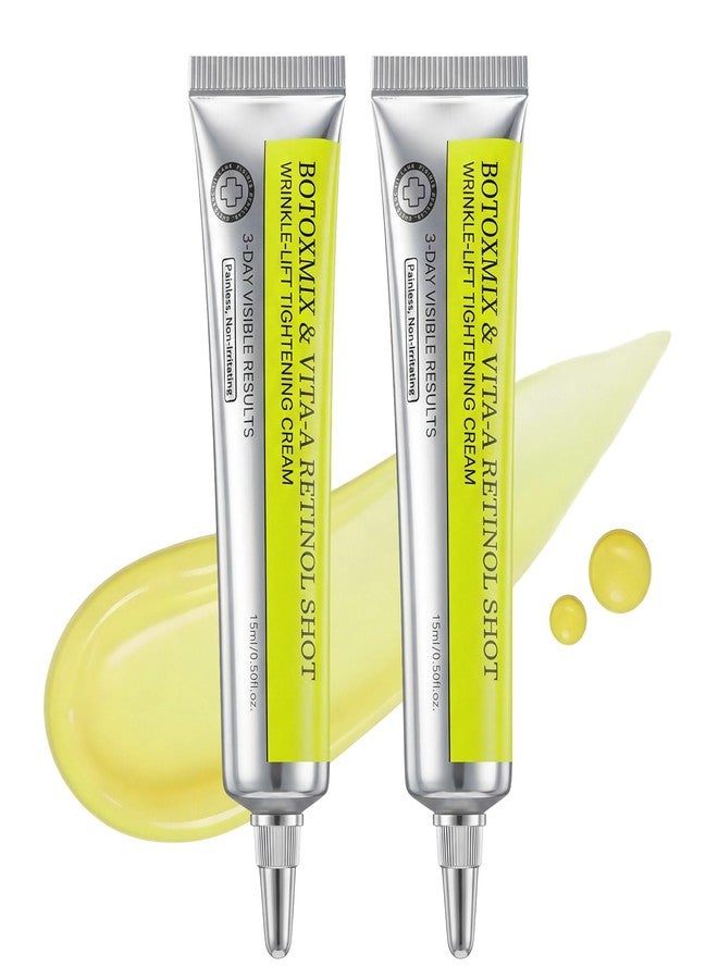 Aikertec 2 Pack Vita-A Retinol Wrinkle-Lift Tightening Cream,Retinal Shot- Anti-aging firming cream, smooths skin, minimizes pores & fine lines for all skin types&Korean Skin Care Gift - Image 1
