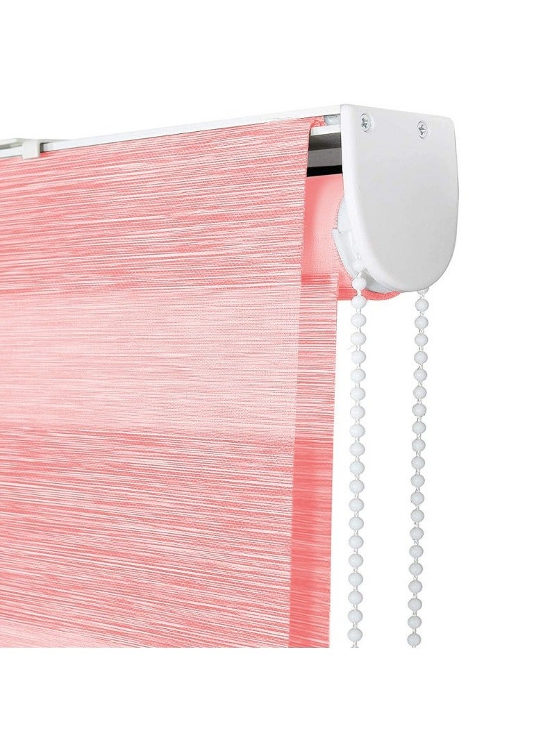 Home Gallery Zebra Blinds for Windows 200*200 cm Rose - Image 3