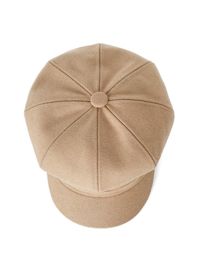 MK MATT KEELY - Newsboy Cabbie Baker Boy Hat Beret Cap For Women Winter Tweed Fashion Pageboy Visor Paperboy Hat Fisherman'S Sailor Fiddler Hat Autumn Adjustable - Image 1