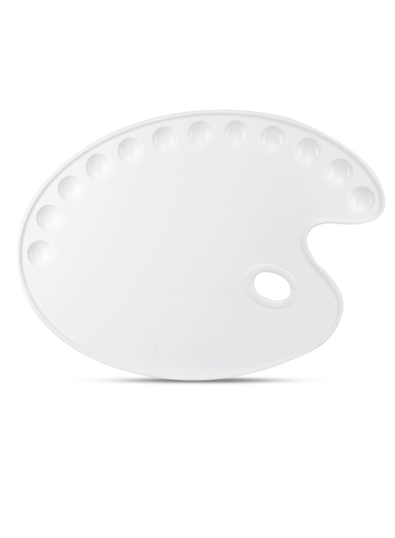 Deli لوحة فنية بلاستيكية كبيرة مع 12 بئرًا - Image 1