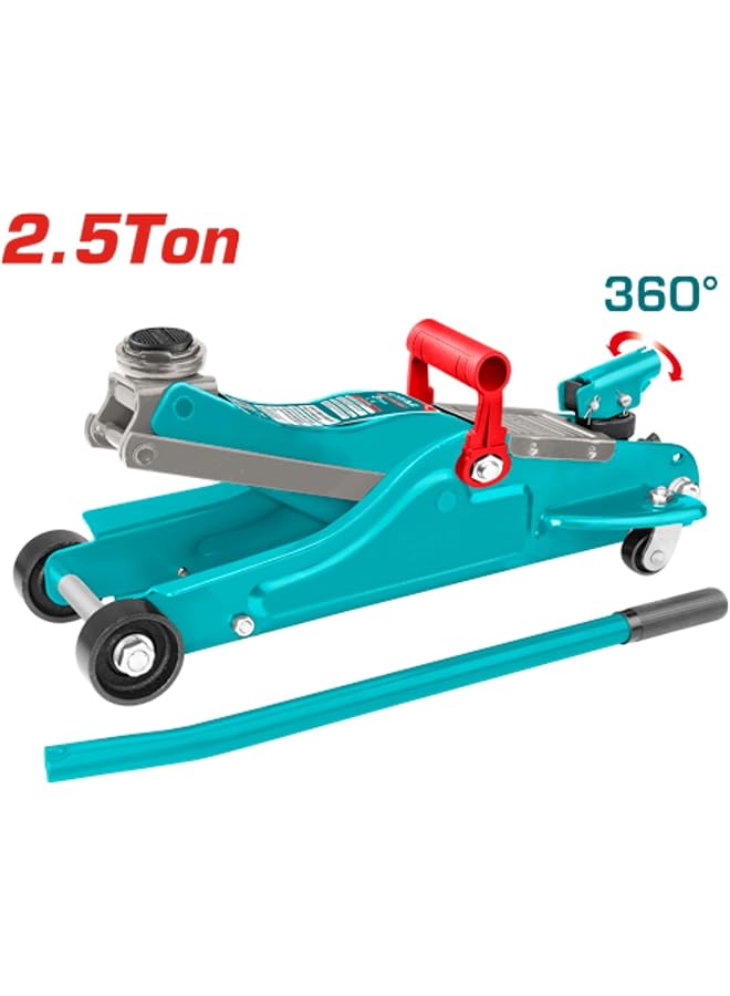 TOTAL 2.5 Ton Hydraulic Floor Jack For Car, Truck, Bus - Image 2