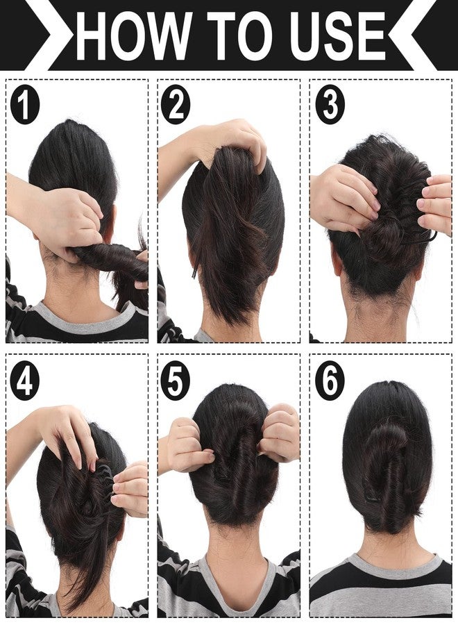 Giegxin 9 Pcs Metal Hair Accessories for Updos: U-Shape Twist Combs, Pins, Fork Clip - Classic Style for Women and Girls - Image 3