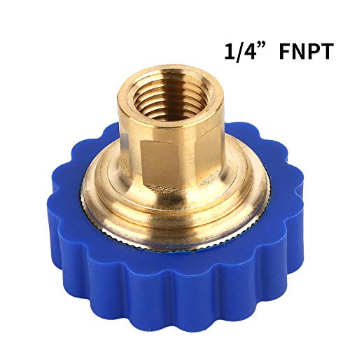 MEASUREMAN Water Pressure Test Gauge Water Faucet Adaptor, Lead-Free Brass Adapter, Garden Hose Connector, Adapter, Garden Hose Fitting - Image 3