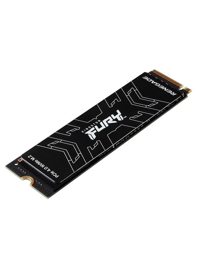 Kingston Fury Renegade 2000G (2TB) Internal Gaming SSD, PCIe Gen 4.0 NVMe, M.2 2280, Up to 7300 MB/s, 7000MB/s Write, TLC Nand, Double Sided - Image 1