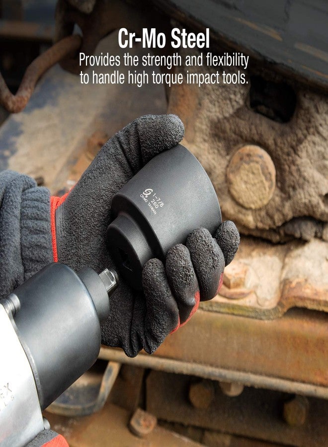 SUNEX TOOLS 260 1/2-Inch Drive 1-7/8-Inch Impact Socket - Image 4