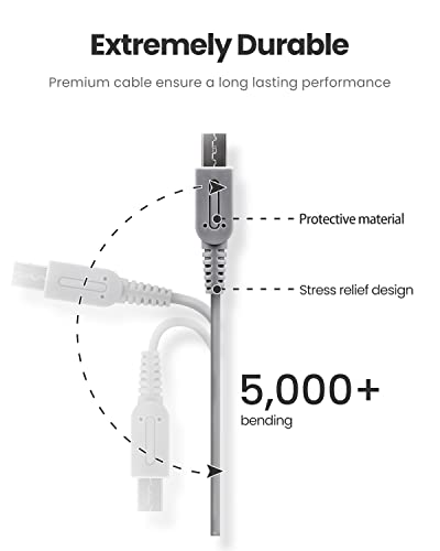 VOYEE 3DS Charger, VOYEE 3DS Charger Compatible with Nintendo 3DS/ DSi/DSi XL/ 2DS/ 2DS XL/New 3DS 100-240V Wall Plug Adapter - Image 4