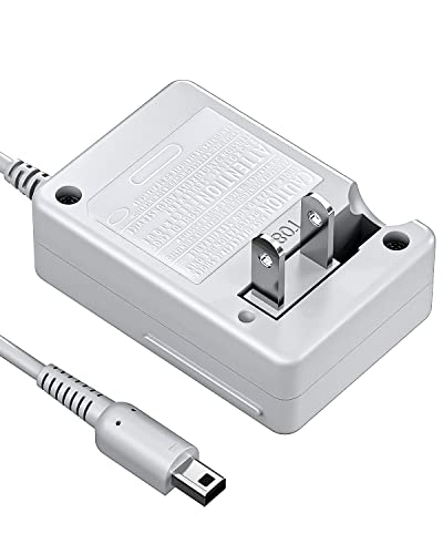 VOYEE 3DS Charger, VOYEE 3DS Charger Compatible with Nintendo 3DS/ DSi/DSi XL/ 2DS/ 2DS XL/New 3DS 100-240V Wall Plug Adapter - Image 1
