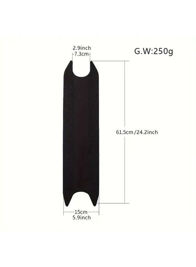 Double Sided Non Slip Rubber Pedal Pad For Ninebot Max G30 Electric Scooter Grey - Image 2