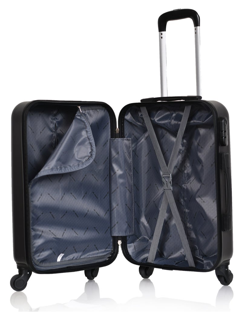 مورانو شنطة سفر من مورانو خفيفة الوزن للغاية وسميكة وقوية ومزودة بـ 4 عجلات دوارة وقفل بنظام الحماية مناسبه للحمل داخل كابينه الطائره 20 انش - Image 4