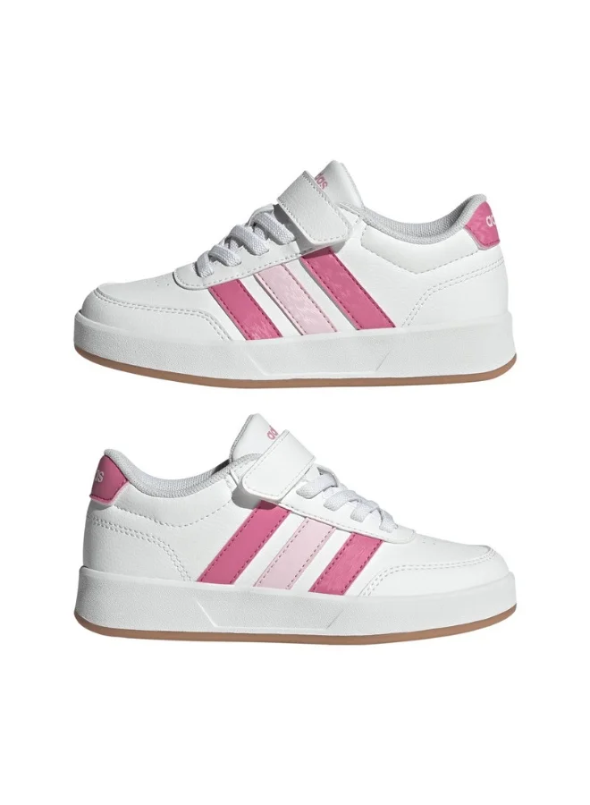 Adidas Adidas Breaknet 3.0 El C U White Sportswear Shoes For Kids