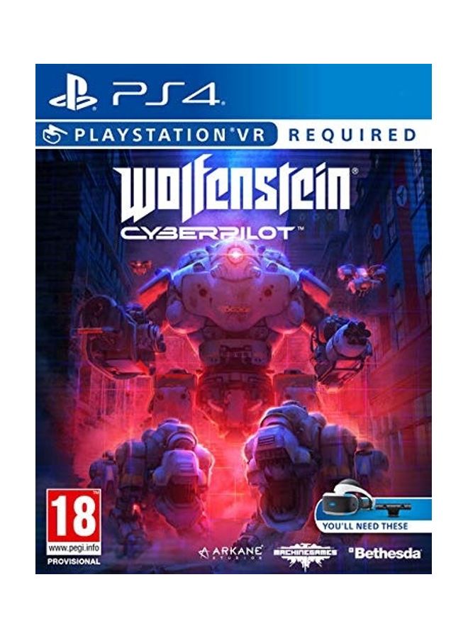 بيثيسدا لعبة "Wolfenstein: Cyberpilot" (إصدار عالمي) - playstation_4_ps4 - Image 1