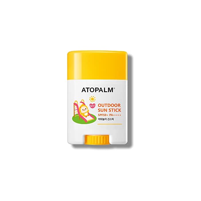 ATOPALM Outdoor Sun Stick SPF50+ PA++++ 21g | Non-Greasy Matte Mineral Sunscreen | Soothing Skin Care | Facial Moisturizer with SPF | Korean Sun Protection