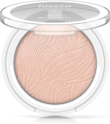 lavera لافيرا هايلايتر سوفت جلو أورا جلو 02 بمدة ثبات تصل إلى 12 ساعة مع جزيئات لامعة فائقة النعومة وقوام حريري مستحضرات تجميل نباتية طبيعية 55 جرام - Image 4