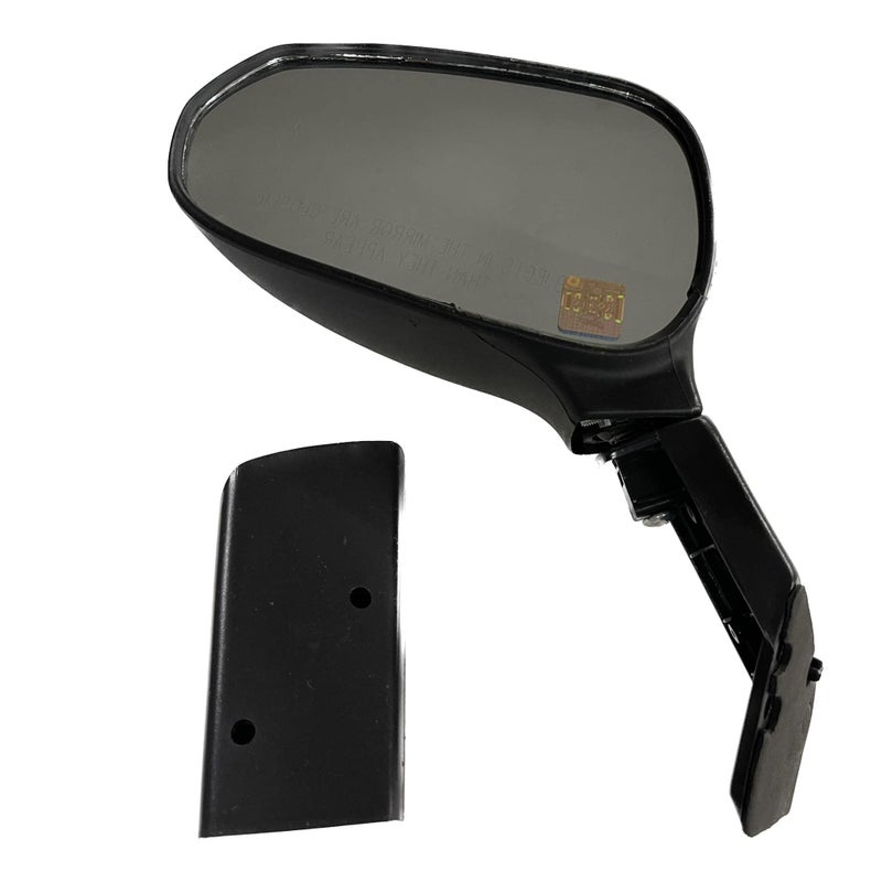 KD K D Door/Side Mirror For Tata Nano Old Model (Left/Passenger Side) Non-Adjustable - Image 3