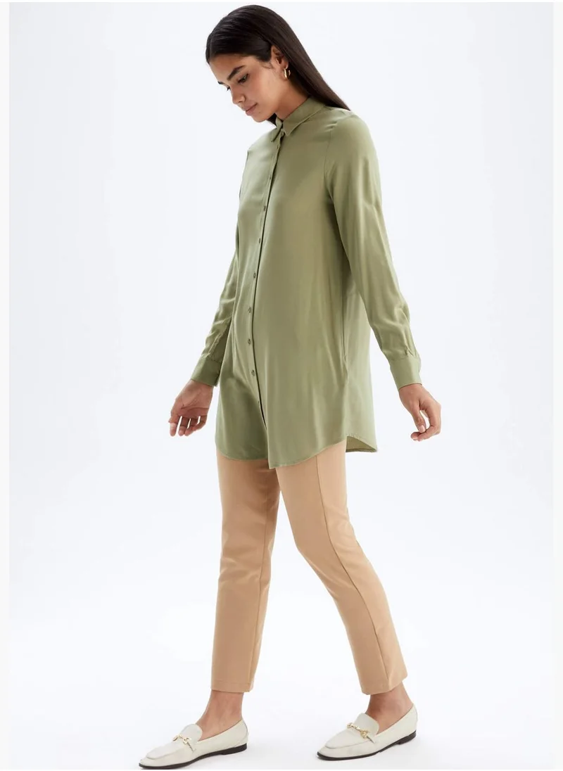 DeFacto Woman Carrot Fit Woven Trousers