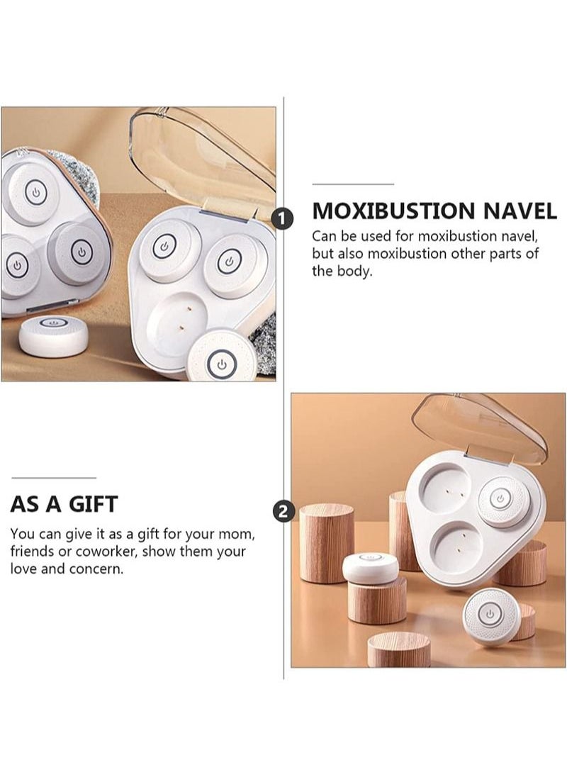 EZdenK - Electric Moxibustion Patch Portable Moxa Hot Massage Patch Three Intelligent Temperature Control Herbal Extracts to Relieve Back Pain Dispel Cold and Dampness - Image 1