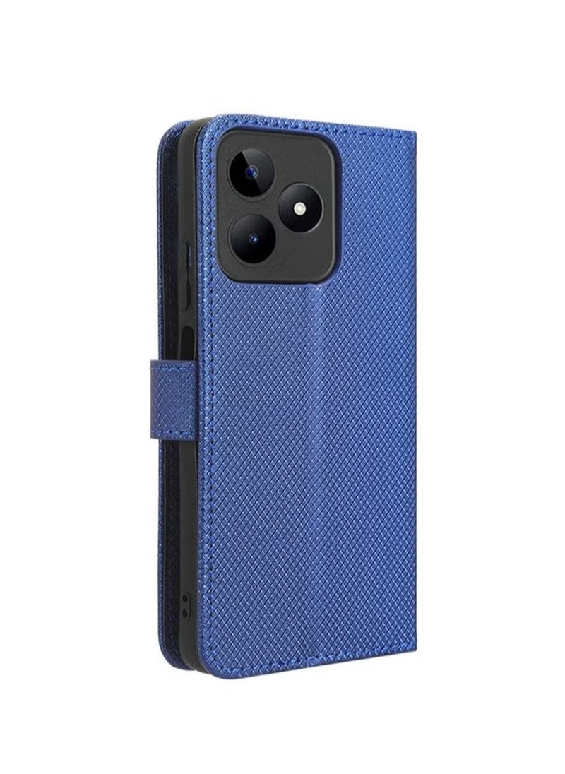 X-level Realme C53 Case Cover PU Leather Flip Wallet Back Cover With Card Slots for Realme C53 Moblie Anti-scratches Anti-drops Anti-fingerprints Accessories Full Body Protection  - Image 5