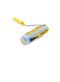 Tower TOWER 9" Paint Roller with Plastic Handle with Replaceable Covers, Strong, Durable and Lightweight for use Indoors & Outdoors Yellow/Blue, 9 inch  - Image 3