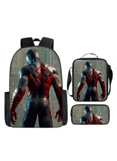 Spider-Man Spider-Man Student Backpack Three-Piece Set 29*16*42cm 