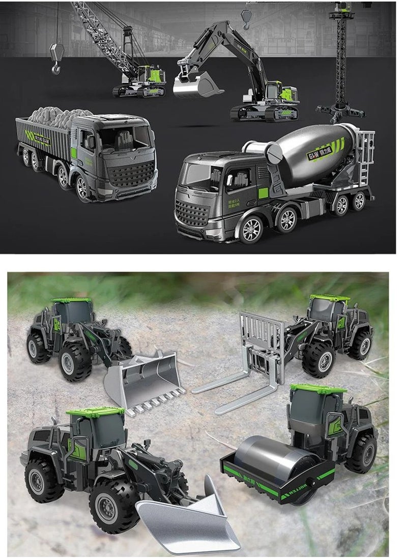AROAQ Construction Vehicle Toy, Heavy Duty Road Roller For Pretend Play, Realistic Engineering Diecast Vehicle Toy, Durable Safe Construction Model Vehicle For Children, (1pc, Road Roller Truck)  - Image 3