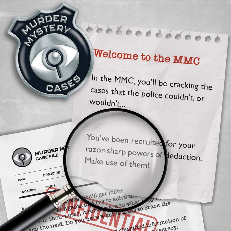 Lucky Egg MMC Murder at the White House â€“ Thrilling Murder Mystery Games for Adults in Washington D.C. â€“ 37 Evidence Pieces, 150 Min Gameplay (3.5/5 Difficulty) â€“ Cold Case Files Game for 1-10 Players - Image 3