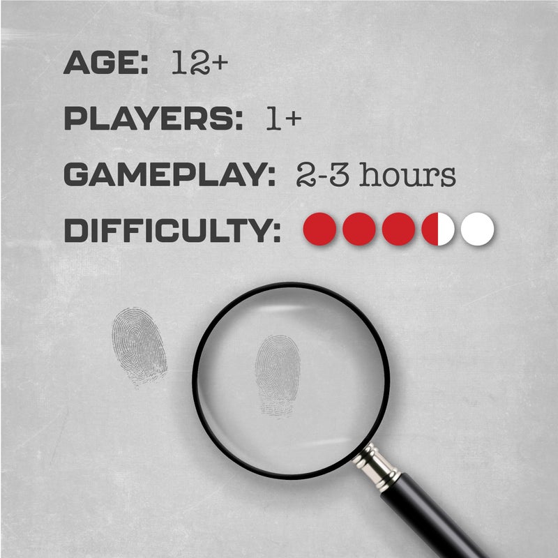 Lucky Egg MMC Murder at the White House â€“ Thrilling Murder Mystery Games for Adults in Washington D.C. â€“ 37 Evidence Pieces, 150 Min Gameplay (3.5/5 Difficulty) â€“ Cold Case Files Game for 1-10 Players - Image 4