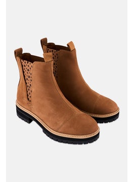 TOMS Women Dakota Slip On Ankle Boots, Brown  - Image 1