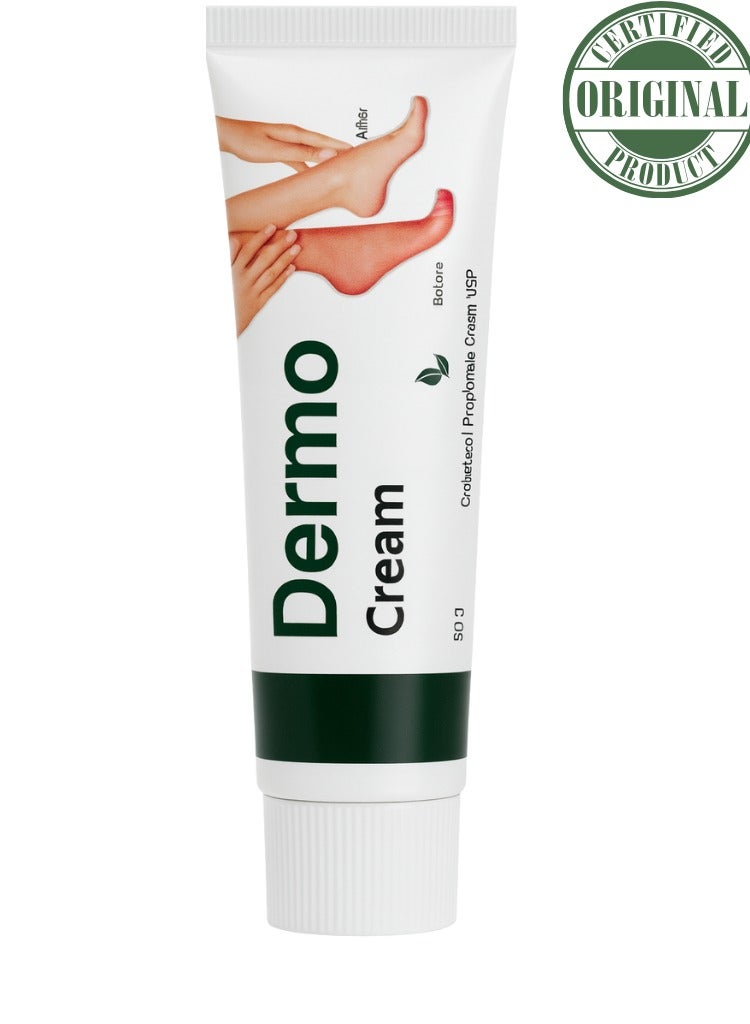 Astan Dermo Clobetasol Propionate Cream 50g – Powerful Topical Treatment for Skin Inflammation, Redness, Itching & Irritation - Image 1