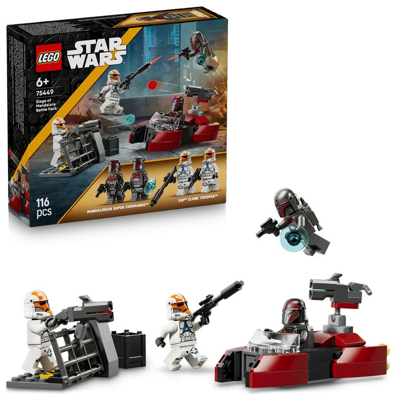 LEGO Star Wars Siege of Mandalore Battle Pack Set 75449 (Age 6+, 116 Pieces) - Image 1