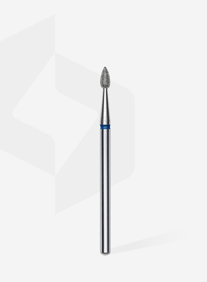 STALEKS PRO Diamond nail drill bit drop blue EXPERT head diameter 2,3 mm working part 5 mm - Image 2
