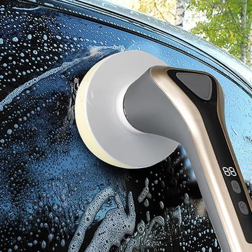 ZETTRAP Electric 7 in 1 Spin Scrubber Extendable Cordless Scrubber with 7 Types of Replaceable Brush Heads,Adjustable Speeds Rechargeable Cleaning Brush for Cleaning Bathroom Tub Tile Floor Kitchen - Image 5