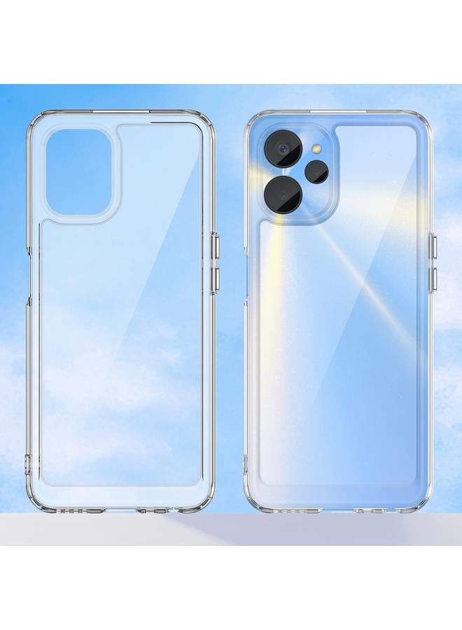 S-TOP Case For Realme 10 5G Colorful Series Acrylic + TPU Phone Case - Image 2