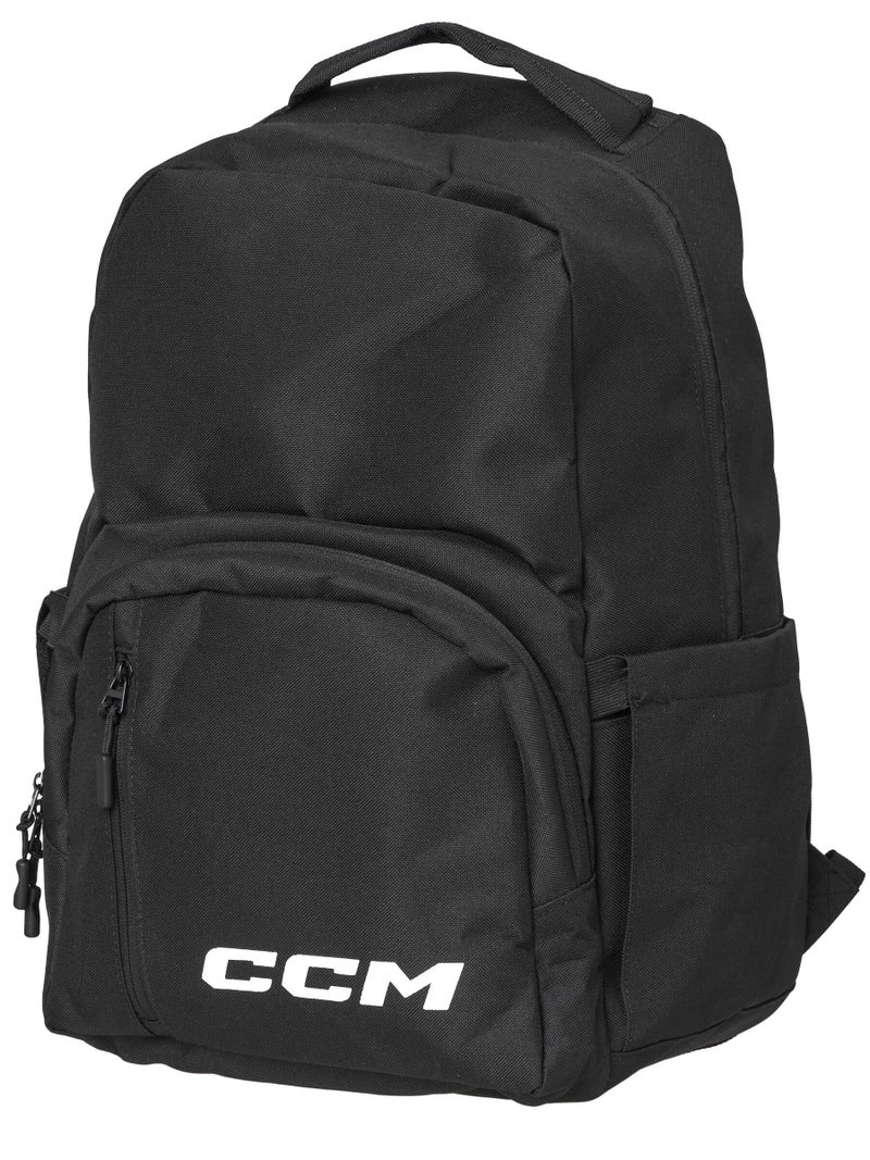 CCM Hockey Team Backpack,Large Storage Pockets With Laptop Sleeve, Adjustable Shoulder Straps, Black - Image 1