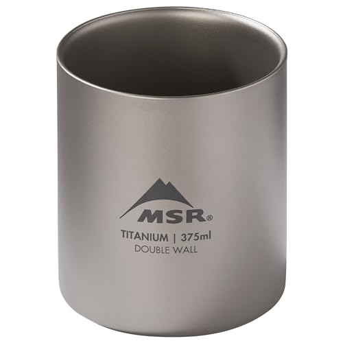 MSR Titan Ultralight Titanium Double Wall Camp Mug with Lid - Image 2