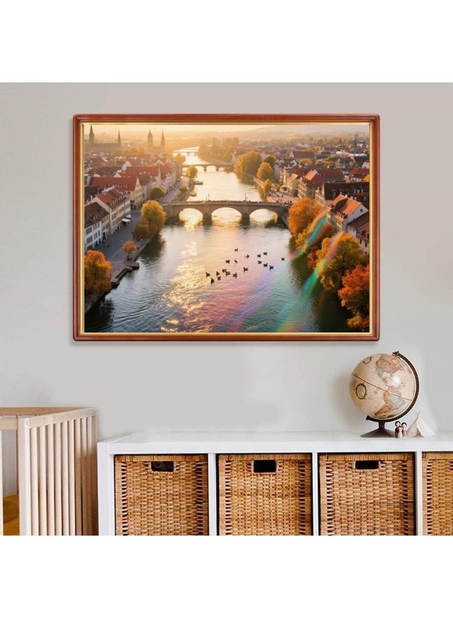 1000 Basel Scenery Puzzles - Creative Design Patterns, Rich and Colorful Art Experience, Suitable for Adults and Children - Image 2