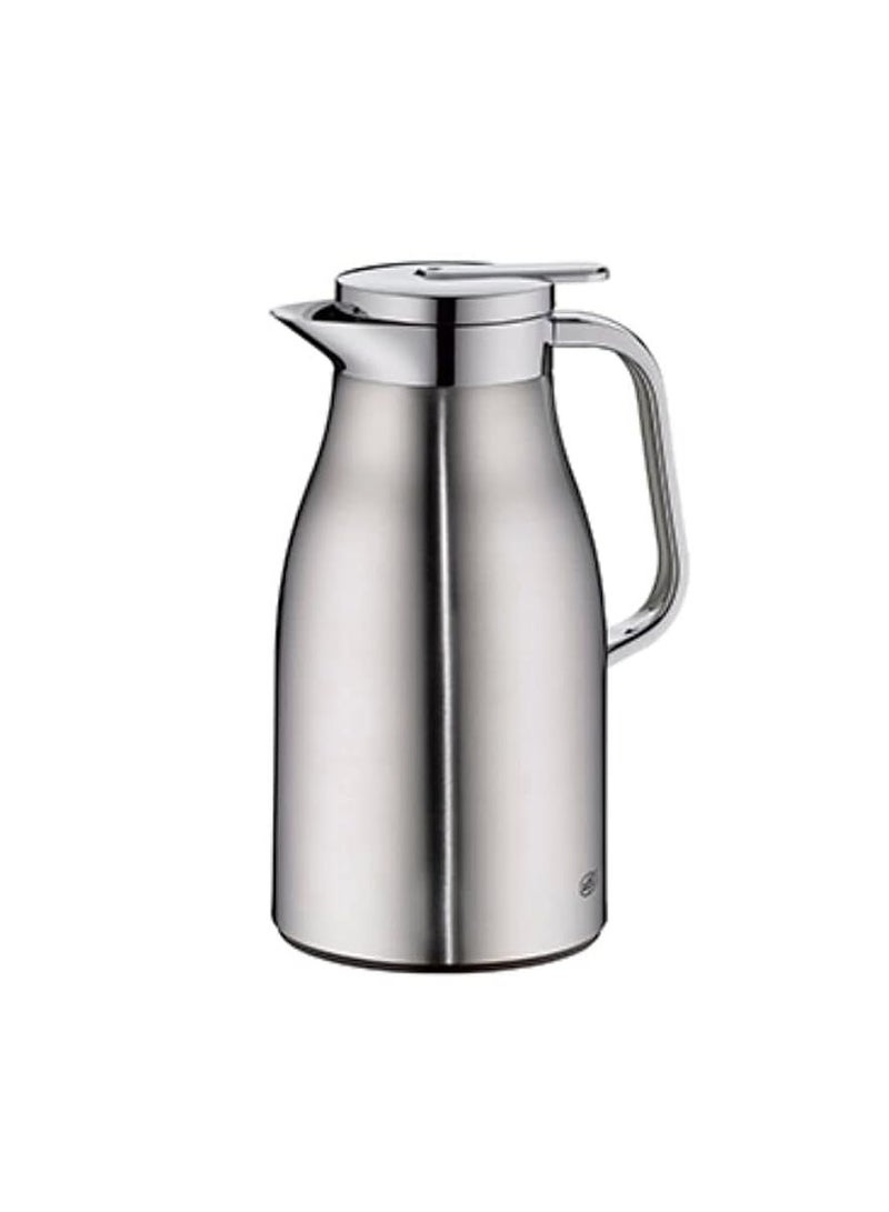 ألفي ترمس من الستانلس استيل العالي الجودة و غير قابل للصدأ من شركة ALFI العالمية كروم 1 لتر - Image 1