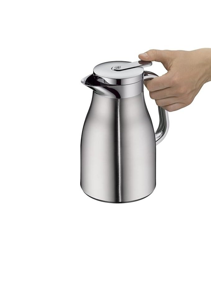 ألفي ترمس من الستانلس استيل العالي الجودة و غير قابل للصدأ من شركة ALFI العالمية كروم 1 لتر - Image 3