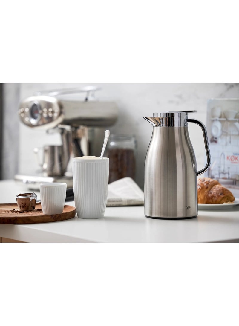 ألفي ترمس من الستانلس استيل العالي الجودة و غير قابل للصدأ من شركة ALFI العالمية كروم 1 لتر - Image 5