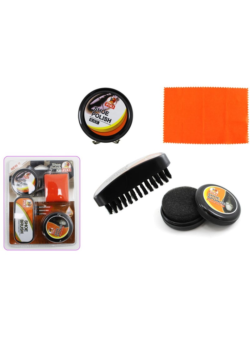 AL QADAH Shoe Polish Kit 4Pcs Card  - Image 2