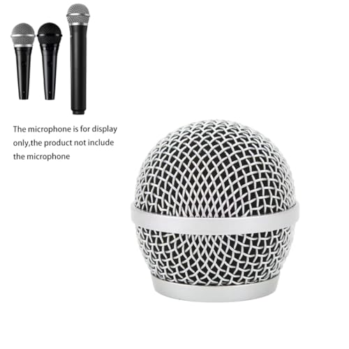 JXRYWF Replacement Ball Head Mesh Microphone Grille for Shure PG48 PG58 PGA48 PGA58 PGX2 BLX288 PG288 PGX24 Microphone - Image 4