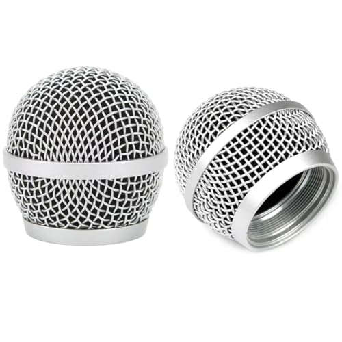 JXRYWF Replacement Ball Head Mesh Microphone Grille for Shure PG48 PG58 PGA48 PGA58 PGX2 BLX288 PG288 PGX24 Microphone - Image 1