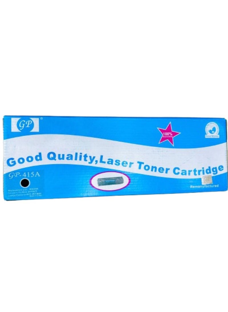 GP 415A  BLACK Remanufactured LaserJet Toner Cartridge W2030A - Image 1