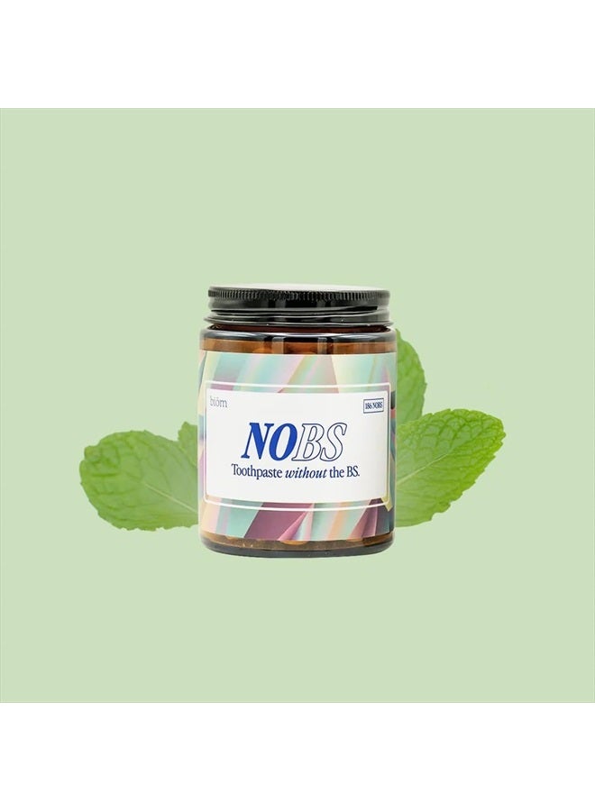 Biöm NOBS Toothpaste Tablets - Nano Hydroxyapatite, Flouride & Plastic Free, Eco & Travel Friendly - Remineralize with NHA (3 Month) - Image 3